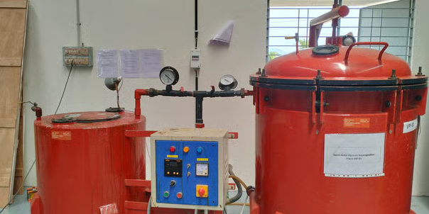VPI vacuum pressure impregnation tanks and control panel